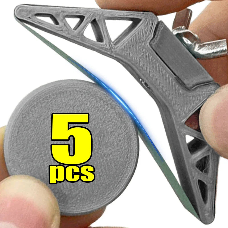 Adjustable Handheld Curved Grinding & Polishing Sander — Flat & Curved Surface, Tension Sandpaper (1/5 pcs)