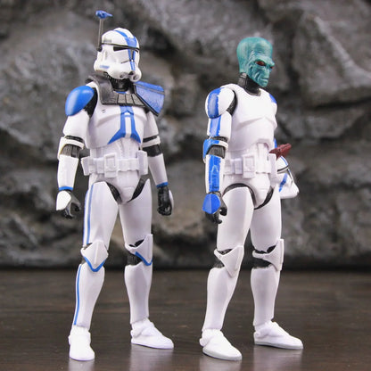 Star Wars 6" Action Figures – 501st Legion ARC & ARF Troopers, Rex, Jesse, Bane, Denal, Tup, Dogma Clone Toy