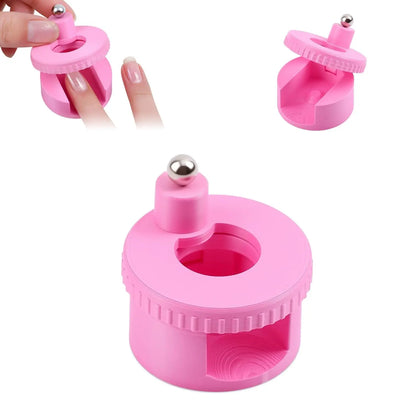 Cat Eye Nail Magnet - Rotating Wide Light Glass Bead Magnetic Tool for Gel Polish Nail Art