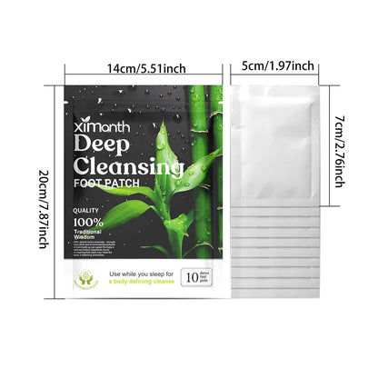 10-200PCS Detox Foot Patches – Herbal Stress Relief & Deep Sleep Aid | Foot Care & Body Detox Stickers
