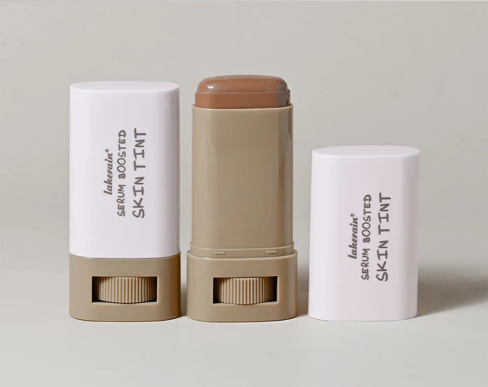 Stick Foundation Balm – Serum-Infused Skin Tint, High-Coverage & Smoothing, Travel-Friendly Bronzer