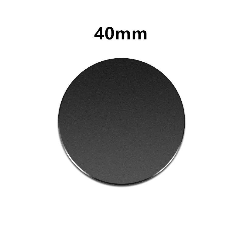Metal Plate Discs for Magnetic Phone Holder – Round Iron Sheets for Car Mount Accessories (1/3/5 Pack)