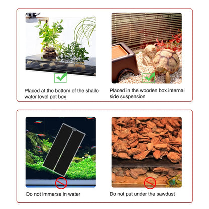 5–45W Seedling Heat Mat — 220V–240V Plant Germination & Propagation Pad for Flowers, Vegetables, and Winter Anti-Cold Protection