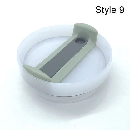 40oz Spill-Proof Tumbler Lid — Sealing Plastic Replacement for Stanley Quencher H2.0