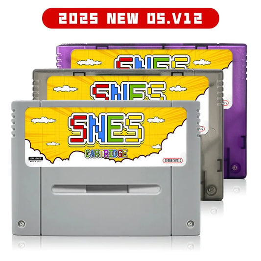 3000-in-1 SFC Game Cartridge with 8GB TF Card — Super Famicom SNES Memory Card & Game Console Accessory