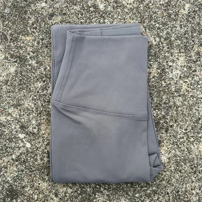 Women's High Waist Yoga Leggings - Soft Butter Fabric Fitness Pants With Back Waist Pocket For Gym & Sports Training