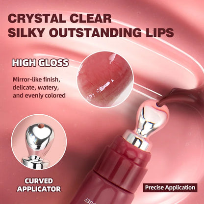 Moisturizing Lip Glaze - Hydrating Volumizing Lip Gloss for Women