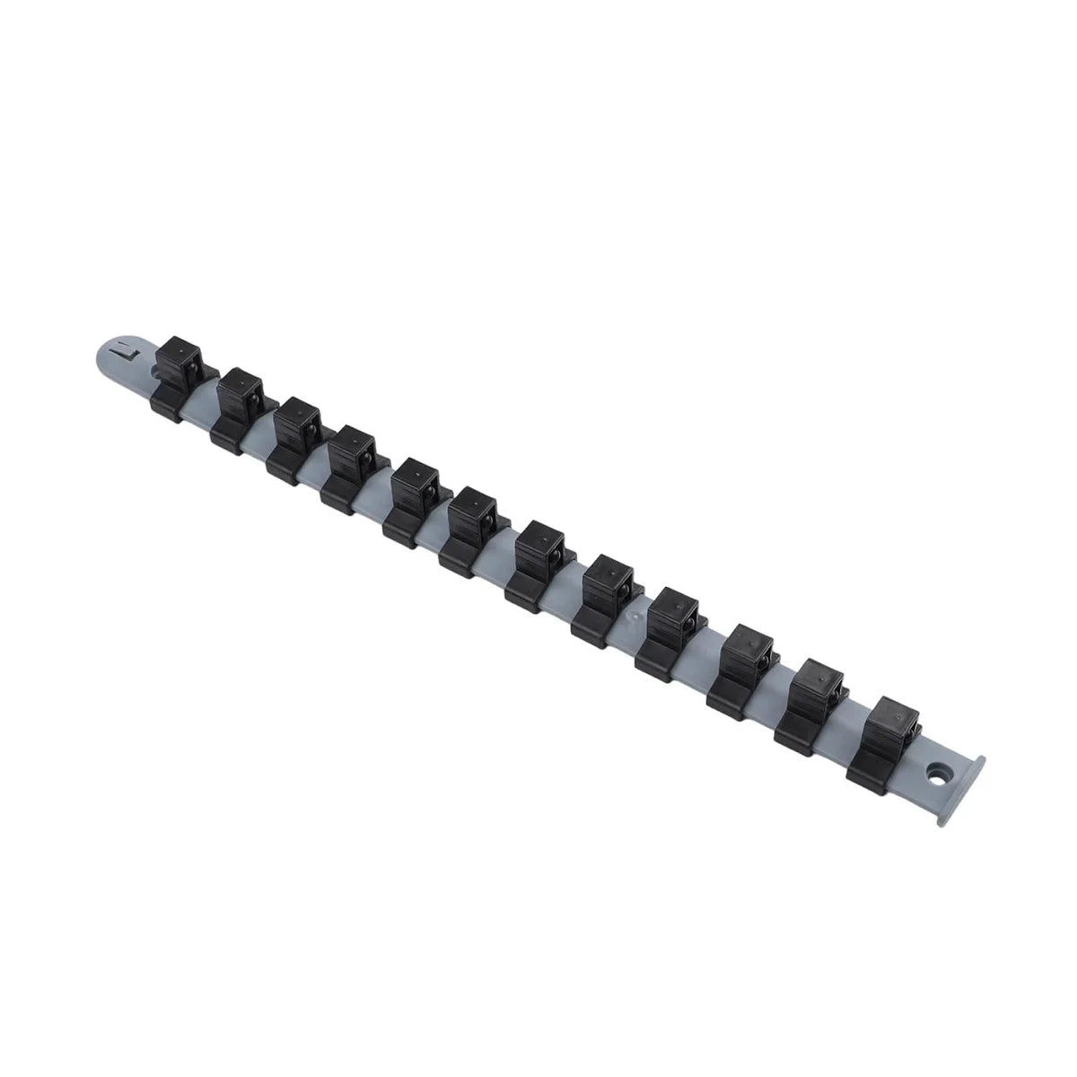 3Pcs Socket Organizer Set - 1/4 3/8 1/2 Inch Plastic Socket Tray Rail Rack Storage Holder