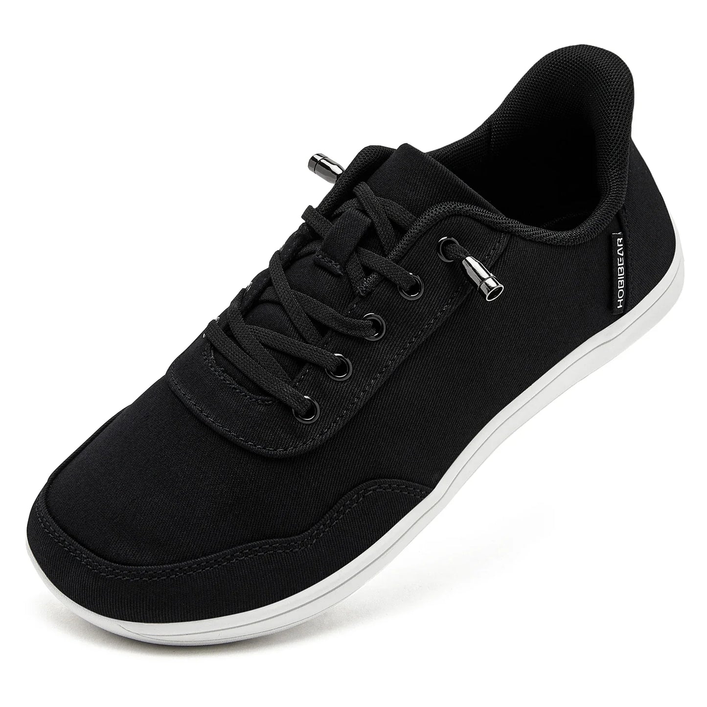 HOBIBEAR Unisex Barefoot Shoes – Adjustable Slip-On Minimalist Sneakers for Men & Women, Wide Toe, Lightweight Walking Shoes