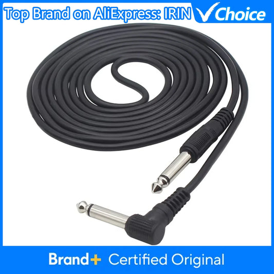IRIN 3M Guitar Audio Cable - Noise Reduction 6.35mm Plug Connector for Electric Guitar, Bass & Keyboard Instruments