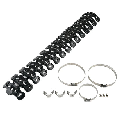 NICECNC Exhaust Heat Shield – 60CM Muffler Protector for KTM EXC 250/300, SX 125, XCW 300, Beta RR 300 & Husqvarna TE 300