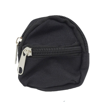 Labubu Doll Canvas Backpack – Cute Simulation Pet Bag for 15–17cm Dolls