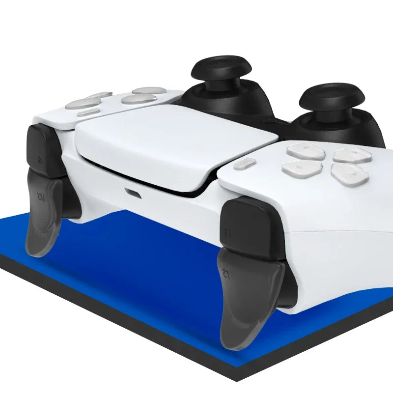 Data Frog PS5 Extended Trigger Buttons - L2/R2 Trigger Extenders and D-pad Key Cap for PlayStation 5 Gamepad