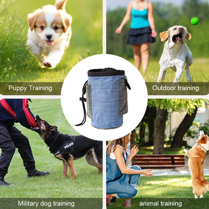 Pet Training Waist Bag - Portable Dog Treat Pouch for Snacks, Poo Bags & Outdoor Walking Essentials