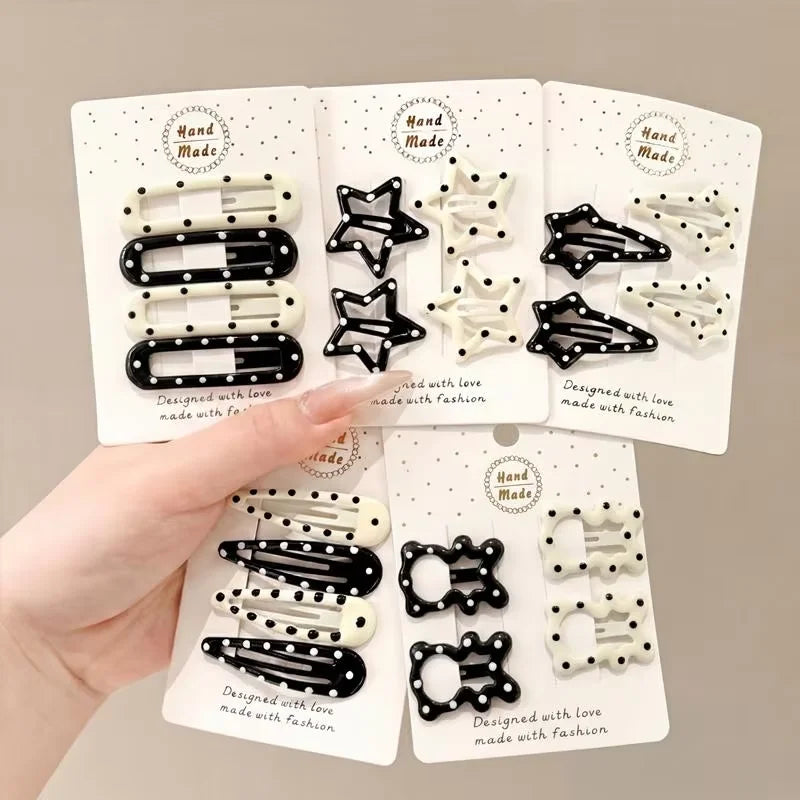 Cute Fish Hair Clips Set - 4PCS Blue & Yellow Elegant Side Hairpins for Women & Girls Fashion Accessories