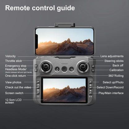 S156 GPS Foldable Drone – 8K Dual Camera, 5G WiFi, 360° Obstacle Avoidance, Brushless Motor FPV Quadcopter Toy