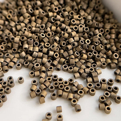 Oil Painting Color Glass Seed Beads - 11/0 Loose Spacer Beads for DIY Jewelry Making, Sewing & Craft Accessories