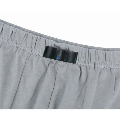 100% Cotton Men's Boxer Briefs - 4PCS Loose Underwear, Plus Size 8XL-10XL Comfortable Shorts