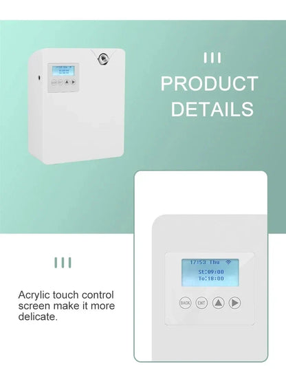 300ml WIFI Control Aromatherapy Diffuser - Essential Oil Air Freshener with Timer for Home & Hotel