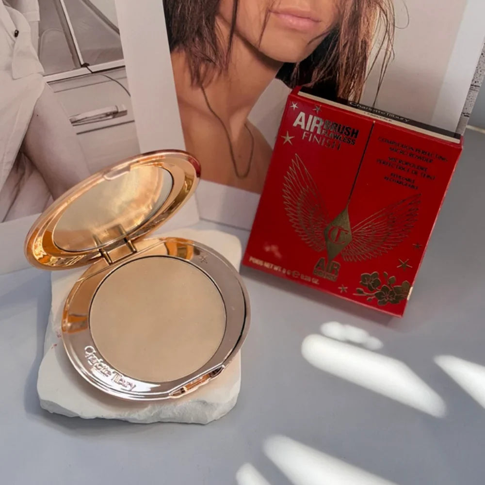 Charlotte Tilbury Airbrush Finishing Powder - Flawless Smoothing Pore-Blurring Makeup Setting Powder CT Cosmetics