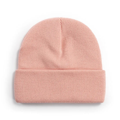 Winter Knit Beanie Hat - Warm Stretch Skull Cap for Boys Girls Adults in Black White Blue Pink & More Colors