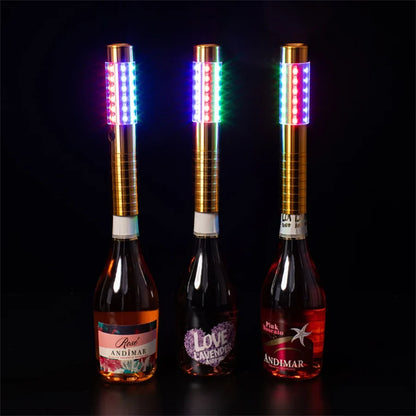 Rechargeable LED Flash Stick - VIP Champagne Bottle Sparkler Light for Nightclub, KTV & Bar Service
