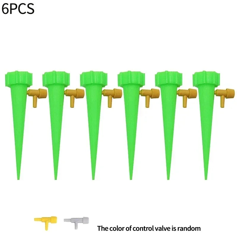 Automatic Drip Irrigation System - Adjustable Self-Watering Device for Garden Plants & Greenhouse Use