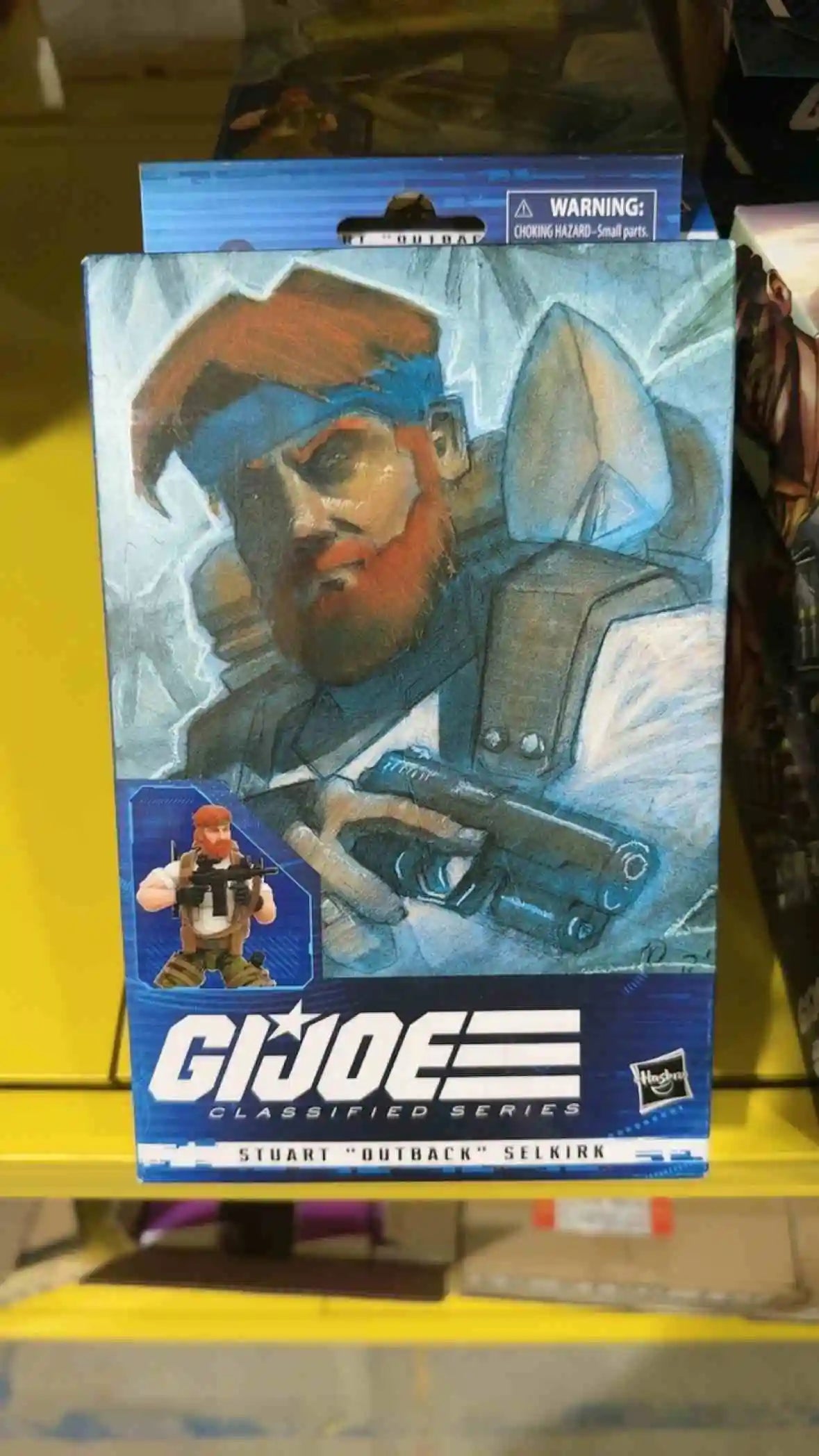 Hasbro G.I. Joe Classified Series Snake Eyes Action Figure 20cm - Anime Style Collectible Toy Gift