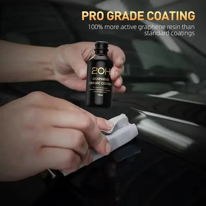Graphene Ceramic Coating – 12H/20H Self-Healing UV Protection for Professional Car Detailing (10+ Years)