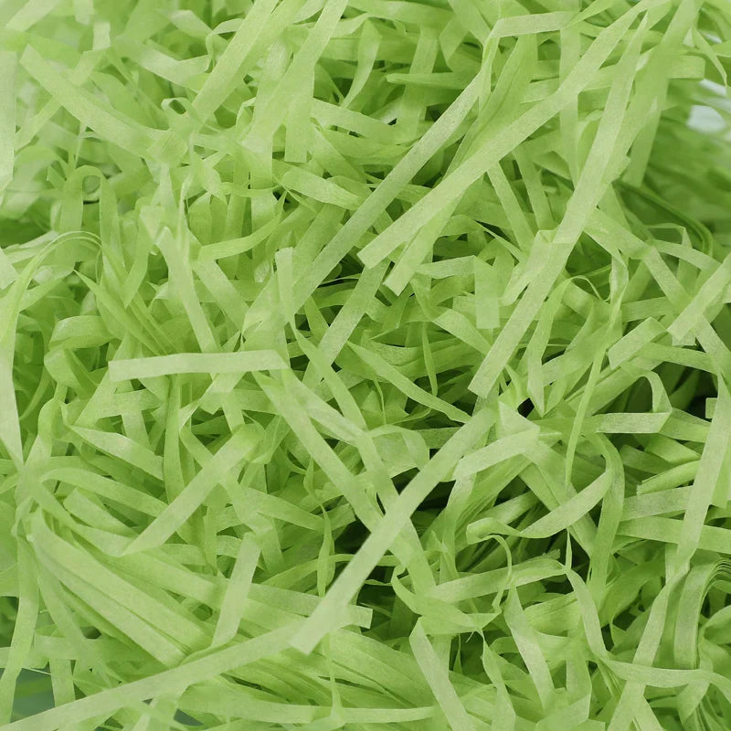 100g Colorful Crinkle Raffia Paper Filler – Shredded Lafite Grass for DIY Wedding, Party, Gift Box & Candy Packaging