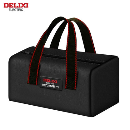 DELIXI ELECTRIC Tool Bag - Portable Oxford Cloth Storage Organizer for Electricians, Carpenters & Repairs