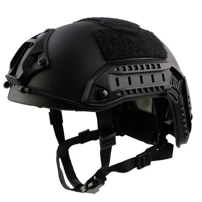 FAST Tactical Airsoft Helmet – Thickened ABS MH Helmet for Outdoor CS, PJ Air Gun Shooting Protective Gear