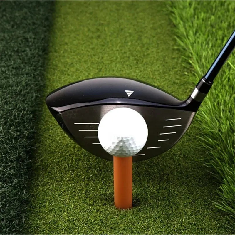 10PCS PGM Rubber Golf Tee Holders – Adjustable 43mm/54mm/70mm/83mm Golf Ball Practice Tees for Indoor & Outdoor Driving Range Training Accessory QT001