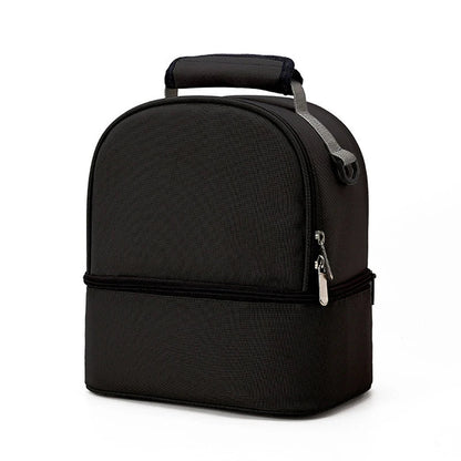 Insulated Double-Layer Mommy Bag — Large Capacity Travel & Picnic Baby Food Handbag