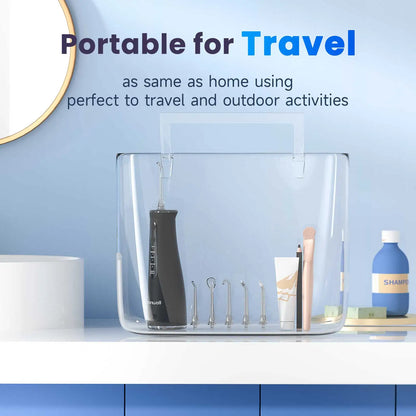 Mornwell F32 Sonic Water Flosser - 260ML Oral Irrigator Dental Teeth Cleaner Whitening Device For Home Care