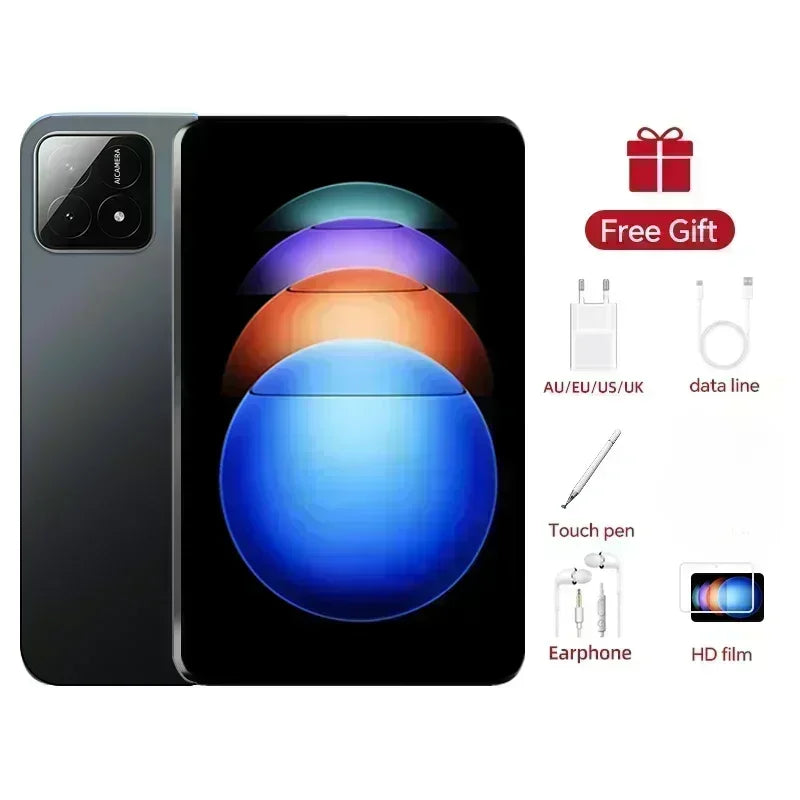 New7S Pro 2025 Tablet – Snapdragon 8 Gen 2, 4K Screen, 22GB RAM, 2TB Storage, Android 14, Dual-Mode 5G & Wi-Fi, 20000mAh Battery