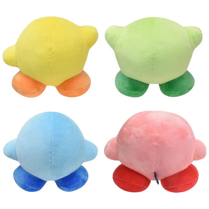 Kawaii Kirby Plush Doll - Soft Stuffed Anime Cartoon Toy, Ideal Christmas and Birthday Gift for Children