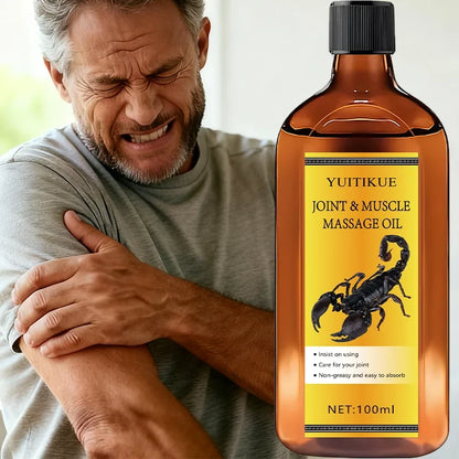 100ml Joint Massage Oil - Firming, Moisturizing & Natural Plant Oil Body Care for Massage & Spa