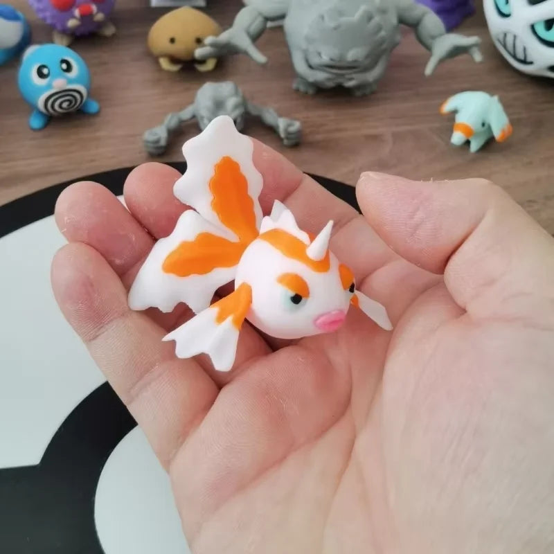 Pokemon 1:20 Scale Character Figures - DIY 3D Printed Kawaii Cartoon Models Kids Christmas Gift Toys