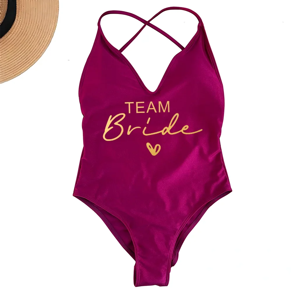 Women's Padded One Piece Swimsuit - Sexy Plus Size Beachwear Bathing Suit for Summer & Bachelorette Parties
