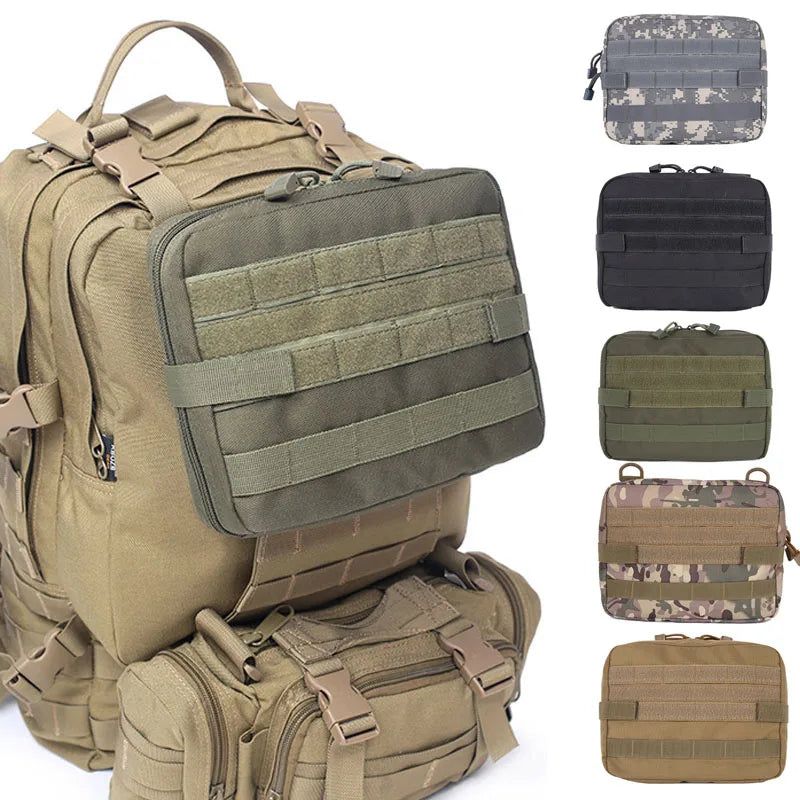 MOLLE Medical Utility Pouch - EMT Tactical Emergency Pack for Camping Hunting EDC Multi-Tool Gear Accessories
