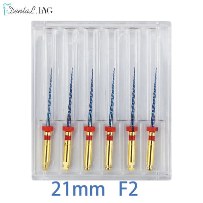 Dental SX-F3 Blue Nitinol Rotary Files – Universal Endodontic Engine Tool for Root Canal Treatment