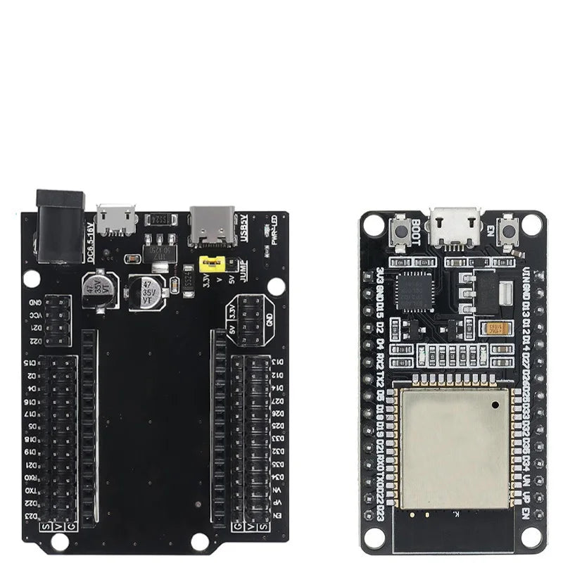ESP32-DevKitC-32 Development Board - CH340C WiFi & Bluetooth Dual-Core Microcontroller Expansion Board