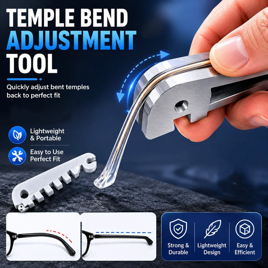 Eyeglass Leg Bending Tool - Adjustable Glasses Frame Repair & Alignment Tool