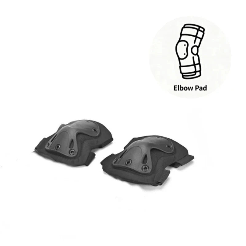 Outdoor Tactical Knee & Elbow Pads - Protective Gear for Cycling, Hiking & Mountaineering