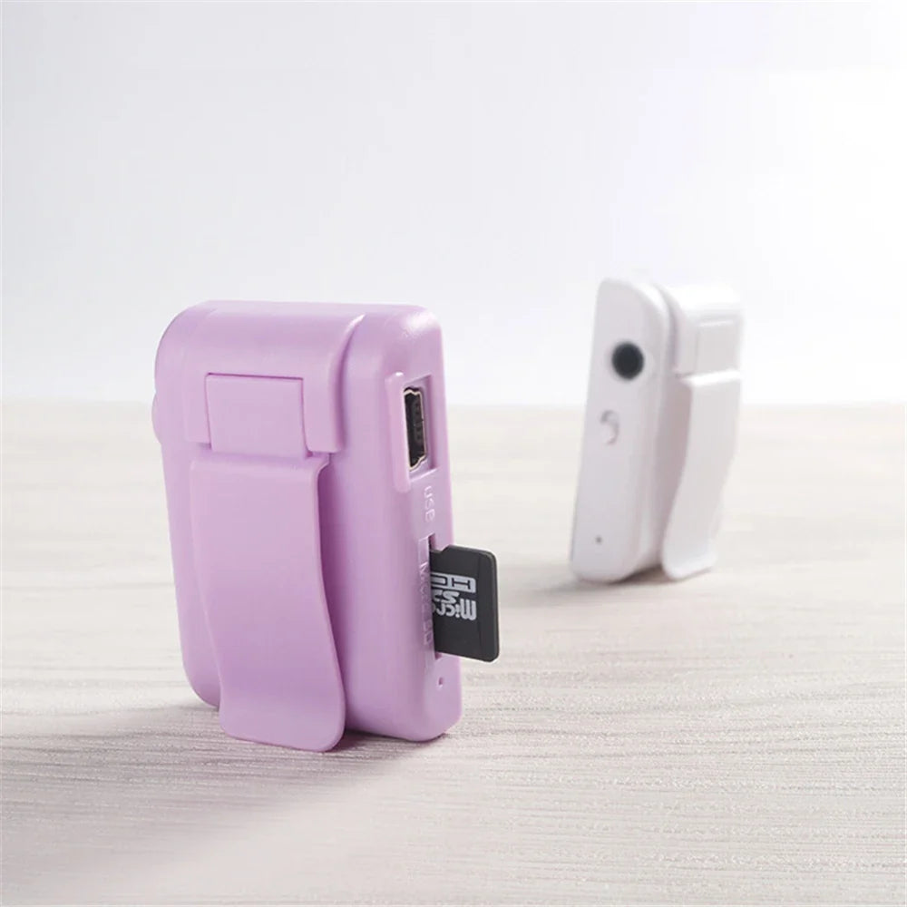C Key Mini MP3 Player - Portable HiFi USB Music Player with TF Card Support for Sports & Travel