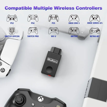 RetroScaler BlueRetro Wireless Controller Adapter – NES to PS3/PS4, 8BitDo & Ipega9076 Switch Joy-Con Compatible