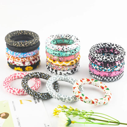 Kovict Silicone Ring Pendant Blanks - 65mm Round Printed Rings for DIY Jewelry & Craft Making