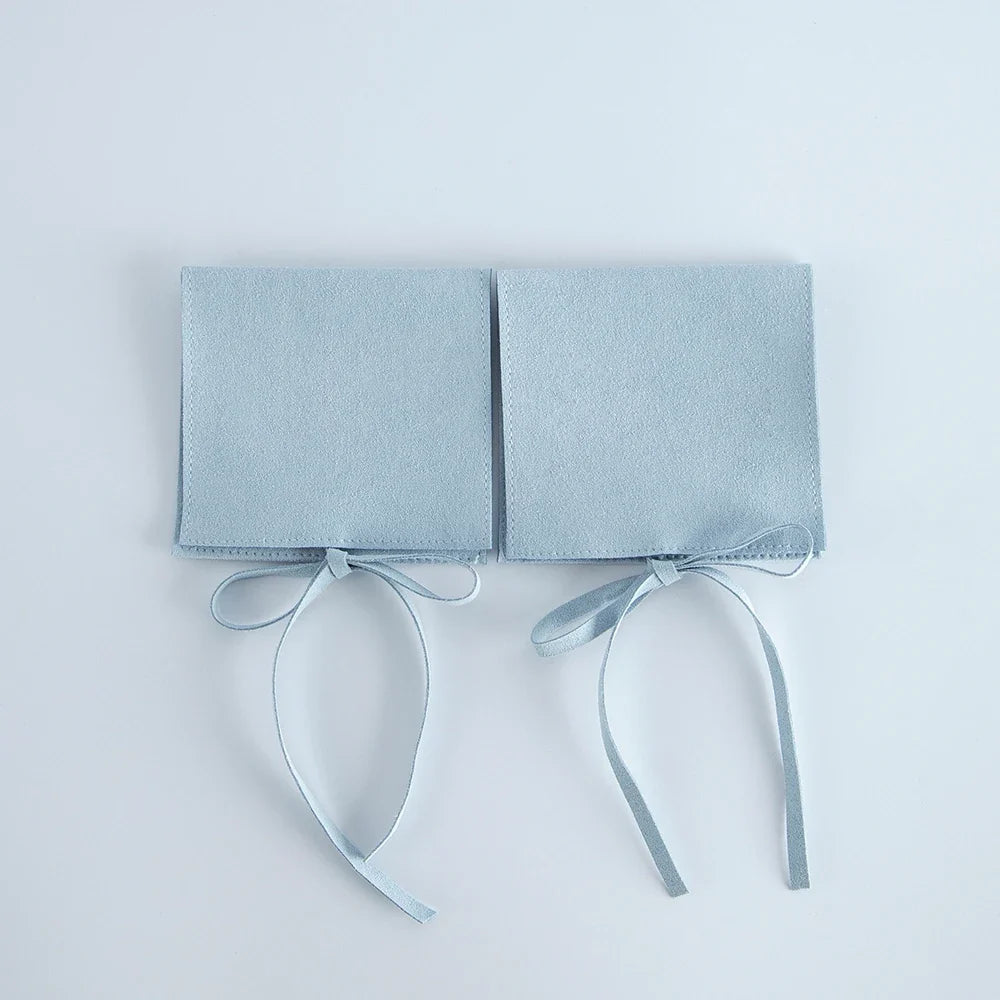 10PCS Velvet Jewelry Gift Pouches - Elegant Wedding Favor Bags & Microfiber Cosmetic Storage Bags
