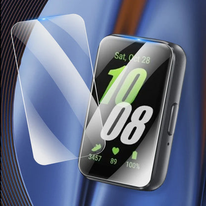 HD Tempered Glass Screen Protector for Samsung Galaxy Fit 3 – Anti-Scratch TPU Film, Full Coverage Smartwatch Protection